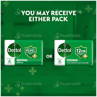Dettol Original 150gm Pack Of 6 Soaps