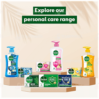 Dettol Original 150gm Pack Of 6 Soaps