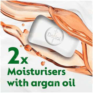 Dettol Skincare 2x Moisturisers 150gm Pack Of 5 Soaps