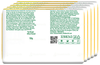 Dettol Lime Fresh 150gm Pack Of 5 Soaps