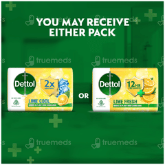 Dettol Lime Fresh 150gm Pack Of 5 Soaps