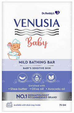 Venusia Baby Mild Bathing Bar 75gm
