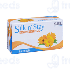 Sbl Silk N Stay Calendula Antiseptic Soap 75gm