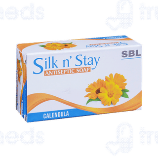 Sbl Silk N Stay Calendula Antiseptic Soap 75gm