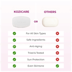 Kozicare Skin Lightening 75gm Pack Of 3 Soaps