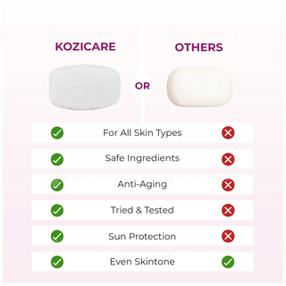Kozicare Skin Lightening 75gm Pack Of 3 Soaps