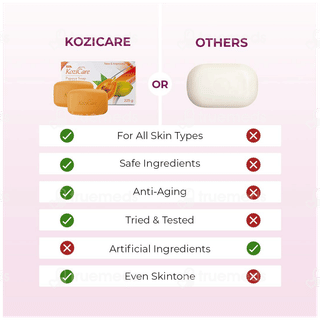 Kozicare New Papaya 75gm Pack Of 3 Soaps