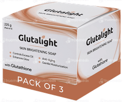 Glutalight Skin Brightening 75gm Pack Of 3 Soaps Glutalight Skin Brightening 75gm Pack Of 3 Soaps
