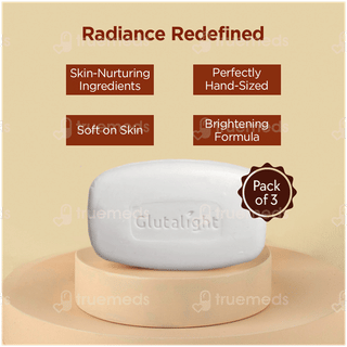 Glutalight Skin Brightening 75gm Pack Of 3 Soaps