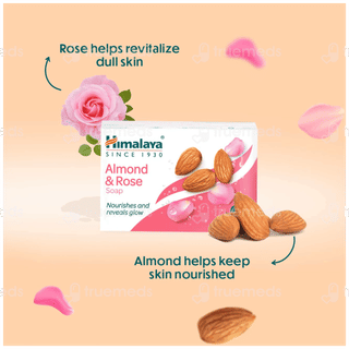 Himalaya Almond & Rose Soap 75Gm