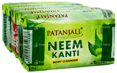 Patanjali Neem Kanti New Body Cleanser 75Gm Buy 4 Get 1 Free