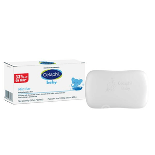 Cetaphil Baby Mild Bar 100Gm Pack Of 4
