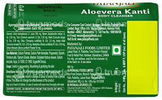 Patanjali Aloevera Kanti New 150Gm Pack Of 4 Body Cleanser