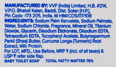 Johnsons Baby New & Improved Soap 25Gm