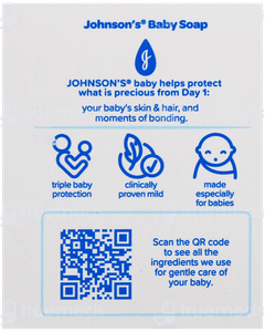Johnsons Baby New & Improved Soap 75Gm