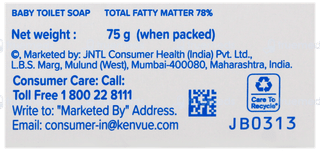 Johnsons Baby New & Improved Soap 75Gm