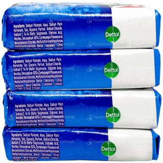 Dettol Cool With Crispy Menthol 45Gm Pack Of 4 Soaps
