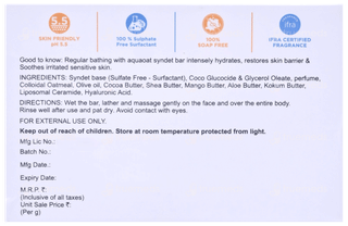 Aquaoat Cleansing & Moisturizing Syndet Bar 75gm
