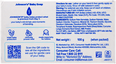 Johnsons Baby New & Improved Soap 100Gm