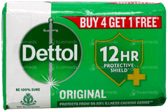 Dettol Original 12Hr Protective Shield + 100Gm Soap Buy 4 Get 1 Free Dettol Original 12Hr Protective Shield + 100Gm Soap Buy 4 Get 1 Free