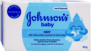 Johnsons Baby New & Improved Soap 50Gm