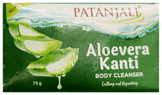 Patanjali Aloevera Kanti New Body Cleanser 75Gm