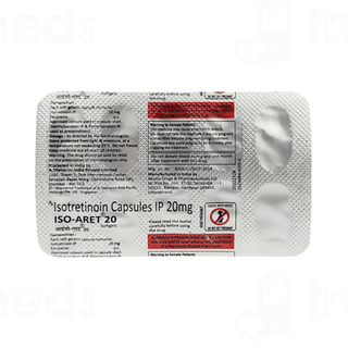Iso Aret 20 Capsule 10