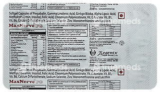 Maxnerve Pg Softgel 10