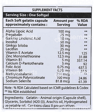 Maxnerve Pg Softgel 10