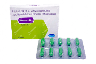 Geomax D3 Softgel Capsule 10