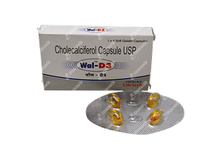 Wal D3 60000 IU Softgel Capsule 4