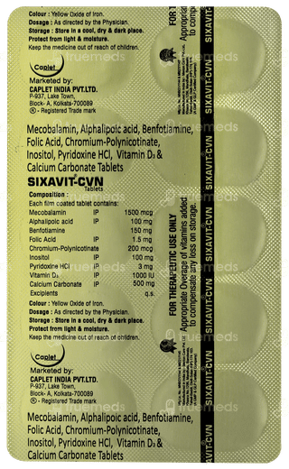 Sixavit Cvn Tablet 10