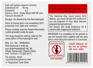 Sotret Nf 16mg Capsule 10