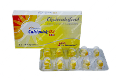 Calciquick D3 1k Capsule 10