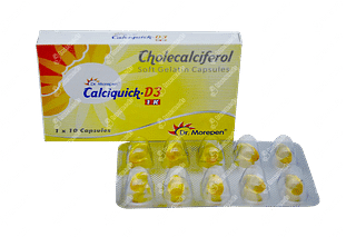 Calciquick D3 1k Capsule 10