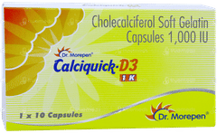 Calciquick D3 1k Capsule 10