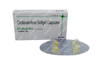 Cadcal D3 Softgel Capsule 4