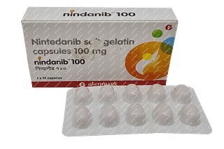 Nindanib 100 MG Softgel Capsule  10