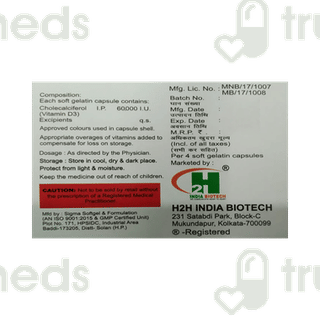 Avd3 60000 IU Softgel Capsule 4