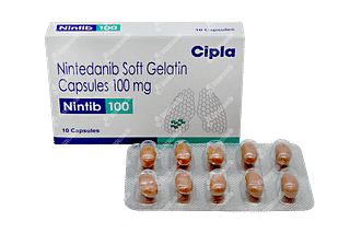 Nintib 100 MG Soft Gelatin Capsule 10