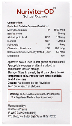 Nurivita Od Capsule 10