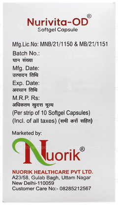 Nurivita Od Capsule 10
