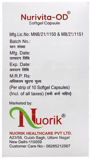 Nurivita Od Capsule 10