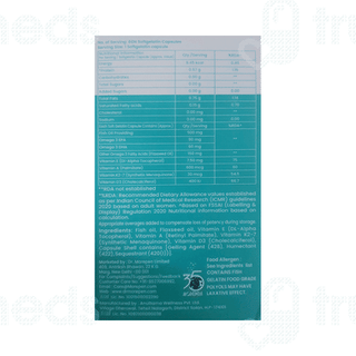 Dr Morepen Omega 3 Deep Sea Fish Oil 300 Mg Capsule 60