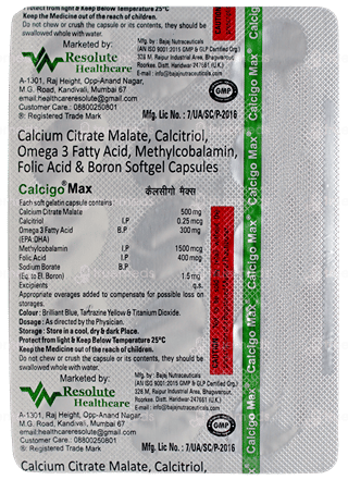 Calcigo Max Capsule 15