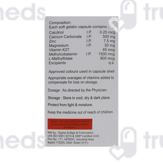 Calcipack Xp Softgel Capsule 10
