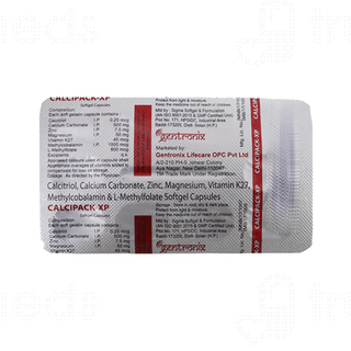 Calcipack Xp Softgel Capsule 10