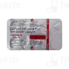 Calvista D3 Soft Gelatin Capsule 10 Calvista D3 Soft Gelatin Capsule 10
