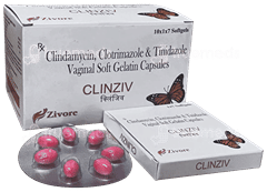Clinziv Vaginal Soft Gelatin Capsule 7 Clinziv Vaginal Soft Gelatin Capsule 7