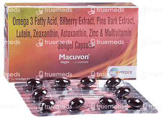 Macuvon Soft Gelatin Capsule 10